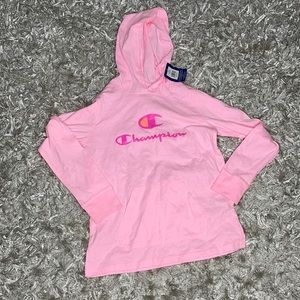 Girls Champion Pink Candy Long Sleeve Shirt NWT
